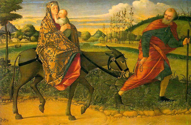 Vittore Carpaccio The Flight into Egypt Germany oil painting art